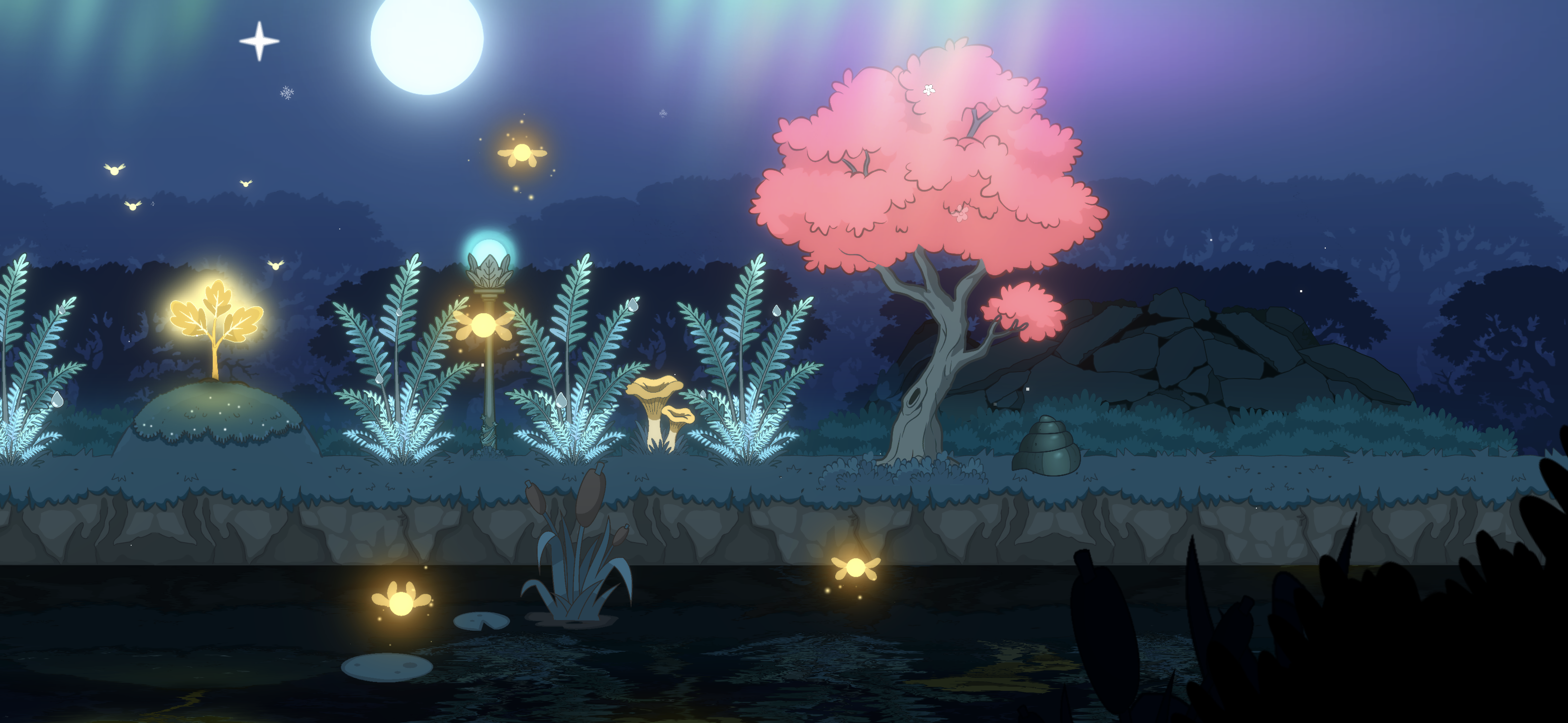 The Enchanted Oak / fireflies